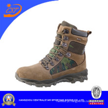 Botas militares de couro camufladas para homens